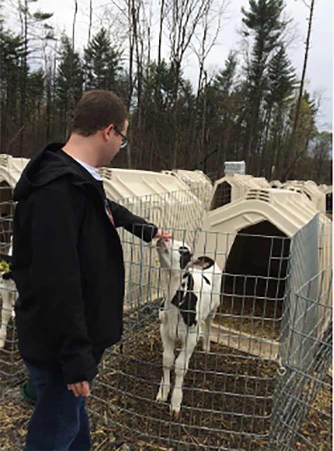 Saratoga DCOP on a tour on Ideal Dairy Farms