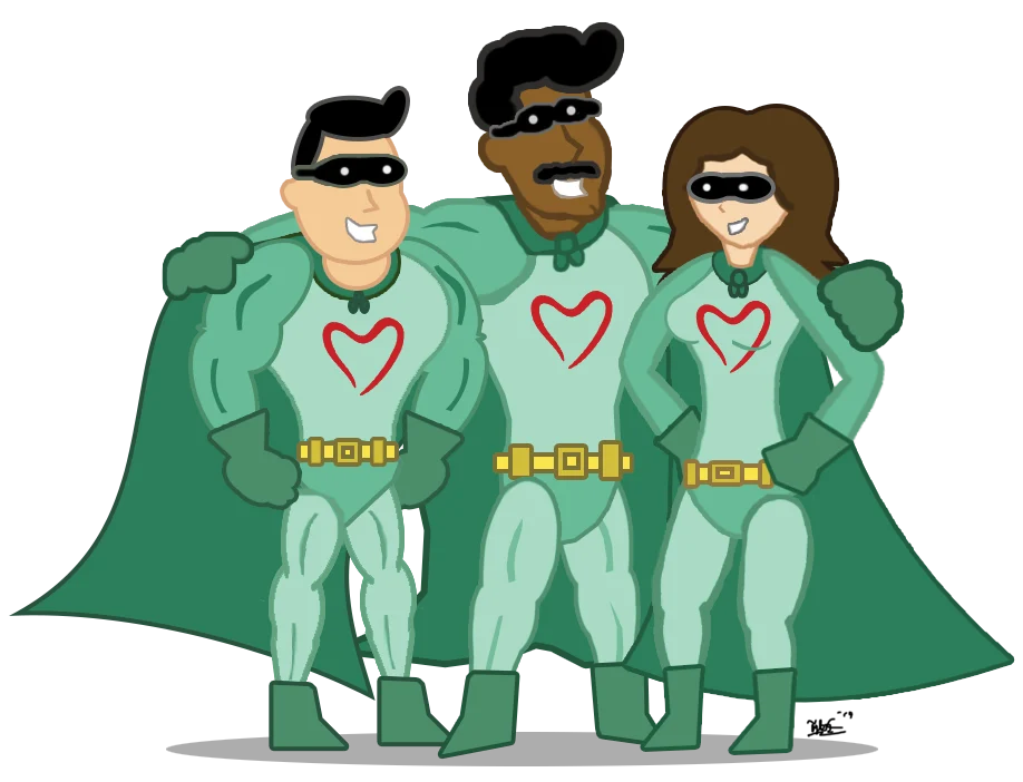Living Resources Superhero Trio Living Resources Superhero Trio