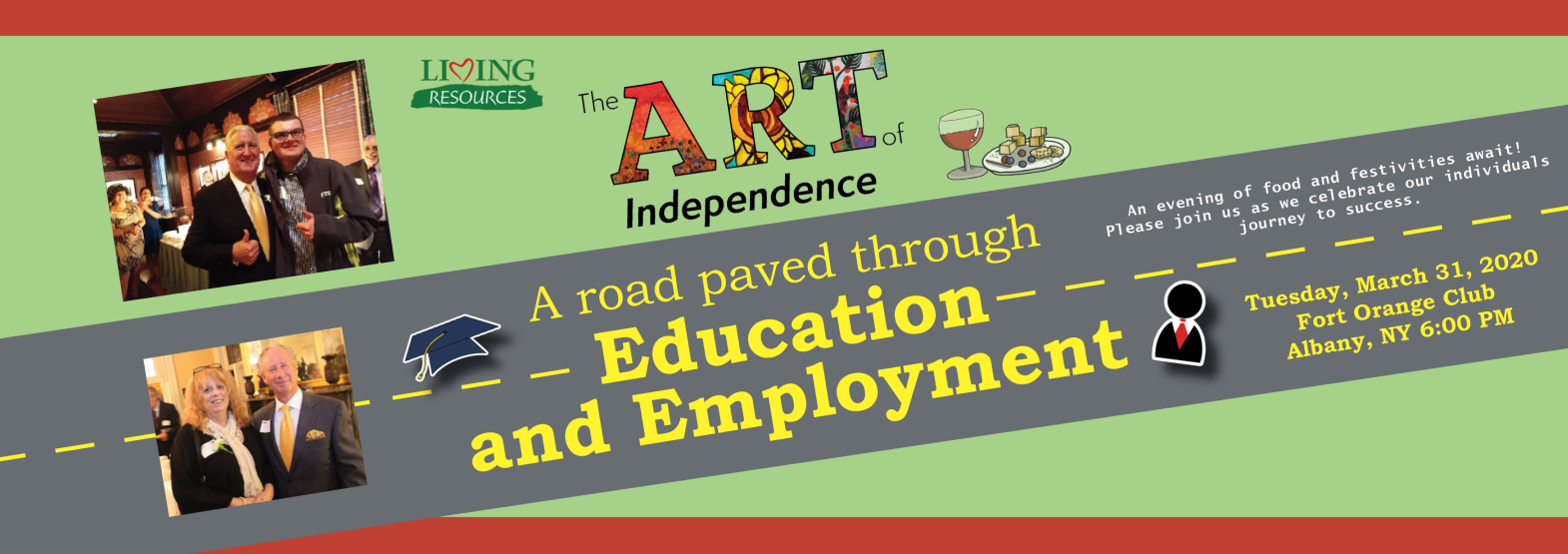 AOI SAVE THE DATE 2020 blank Living Resources' Art of Independence 2020