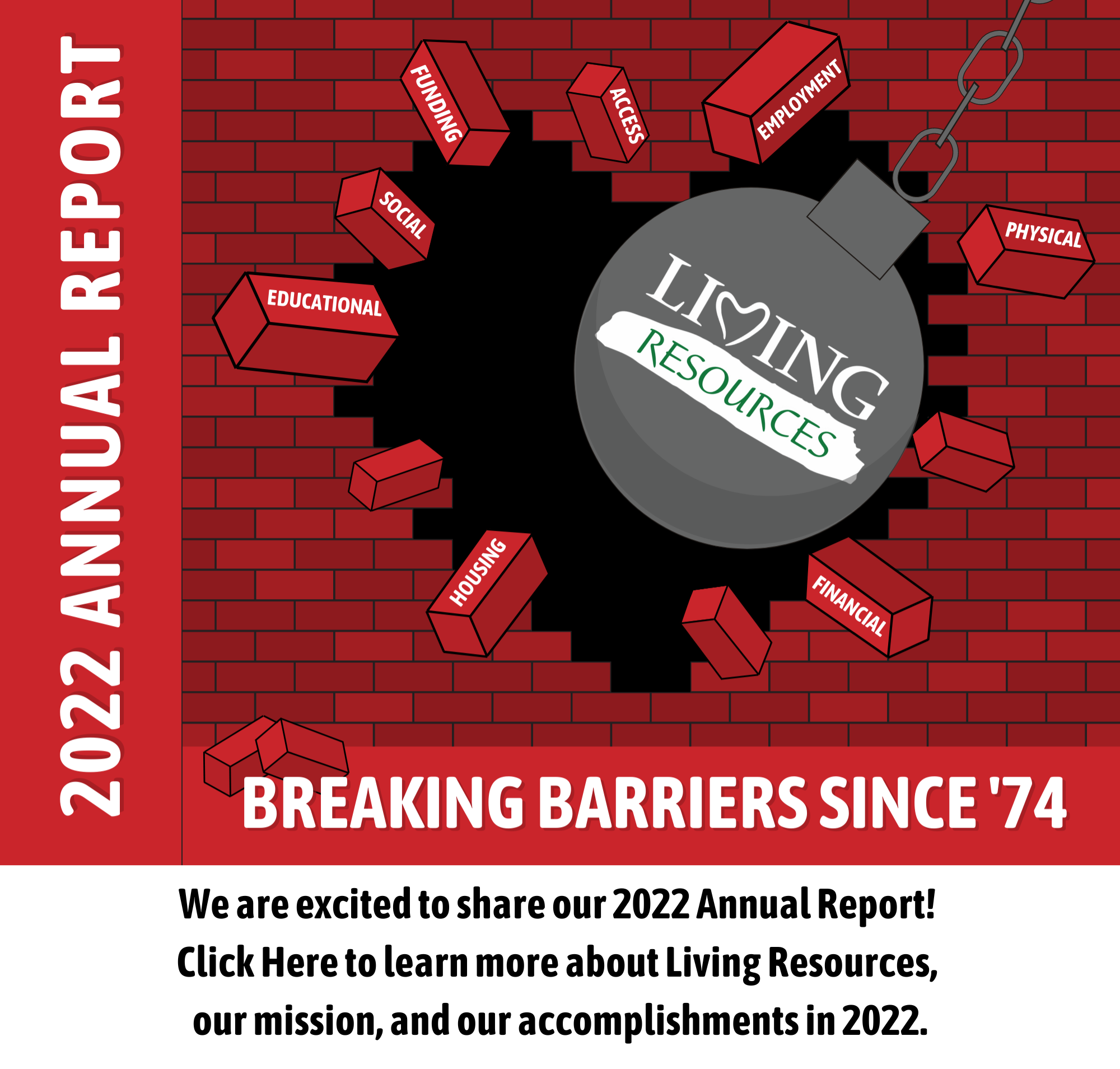 We are excited to share our 2022 Annual Report! Please take a moment to learn more about Living Resources, our mission, and our accomplishments in 2022.