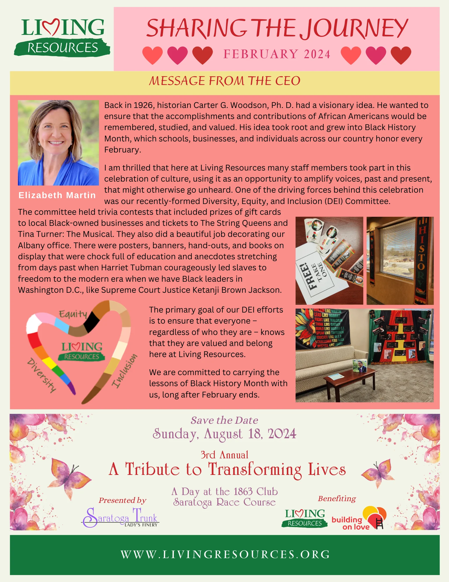 Sharing the Journey- February 2024