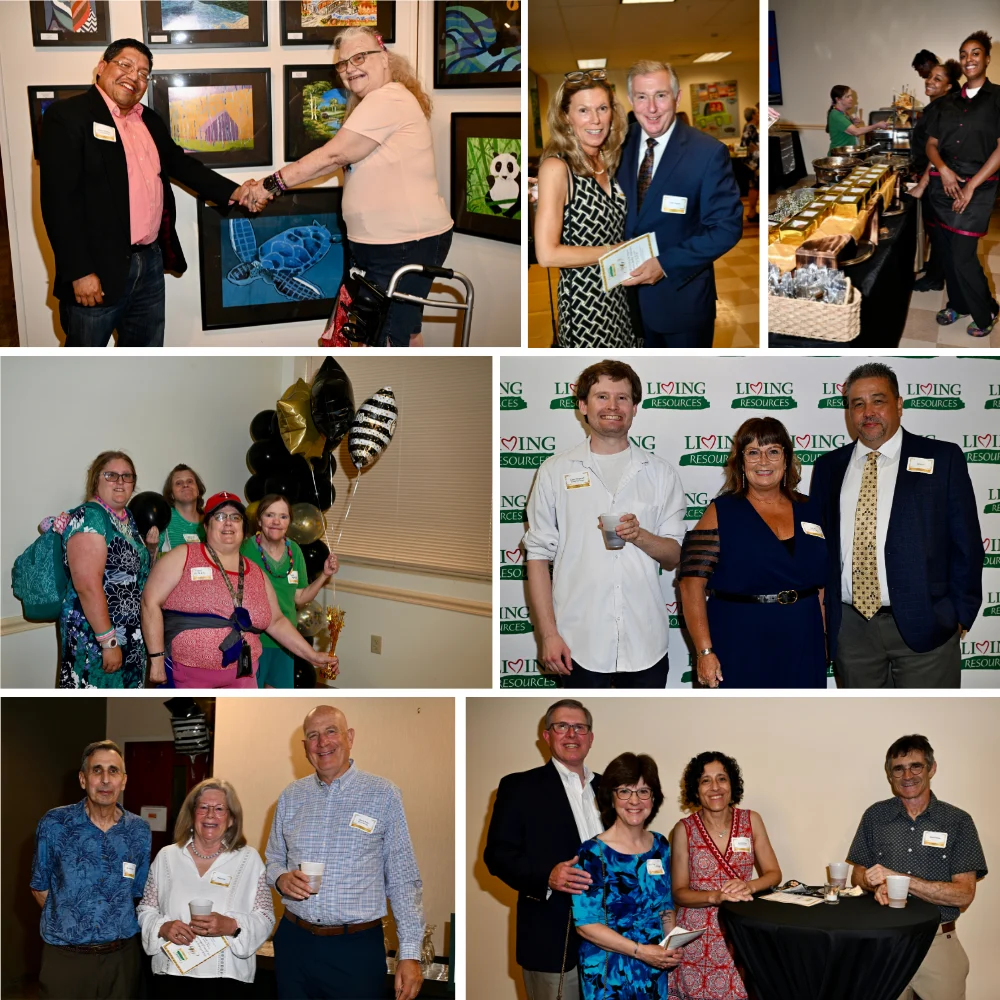 Jubilee Collage 14 A collage of photos shows a variety of guests at the Golden Jubilee.