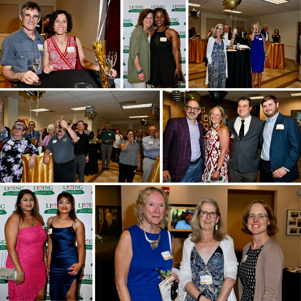 Jubilee Collage 18 A collage of photos shows a variety of guests at the Golden Jubilee.