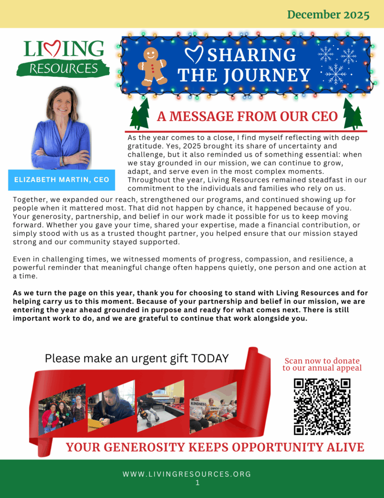 Sharing the Journey Newsletter- December 2025