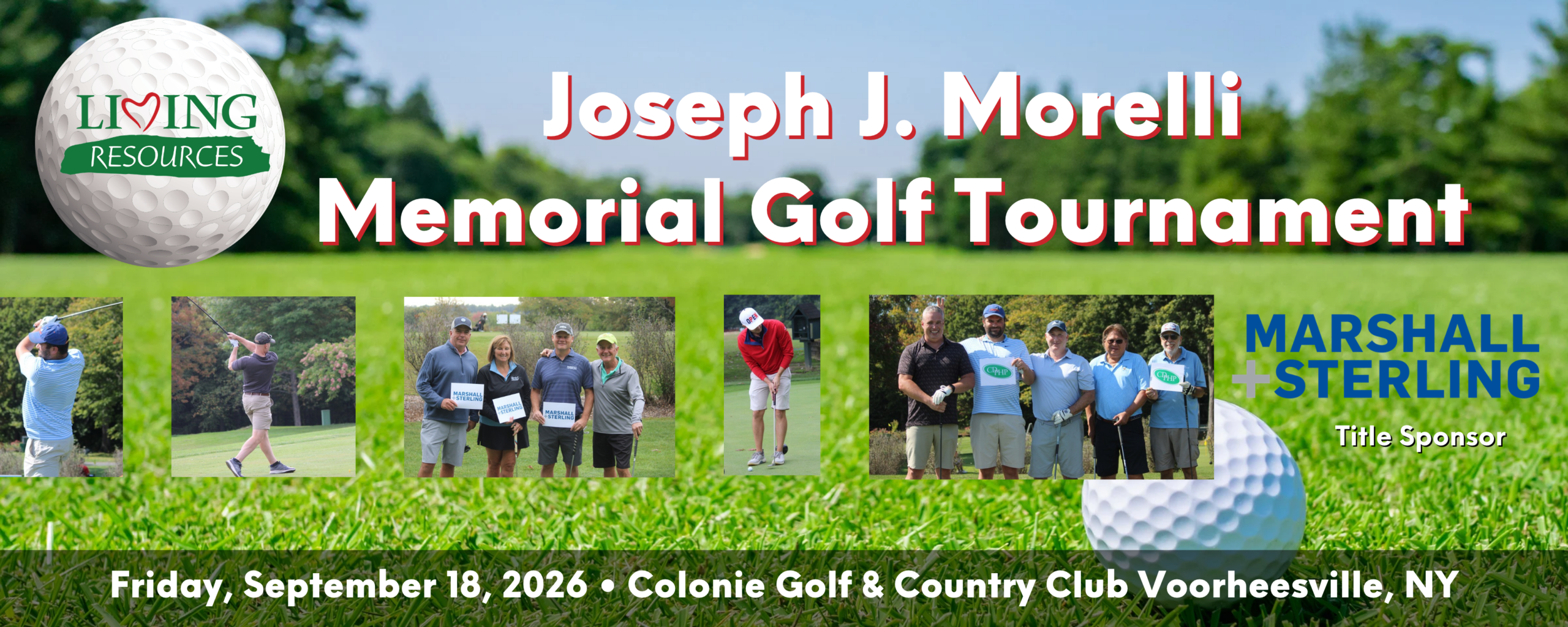 Joseph J Morelli Memorial Golf Tournament - click to register